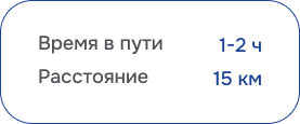 Время в пути